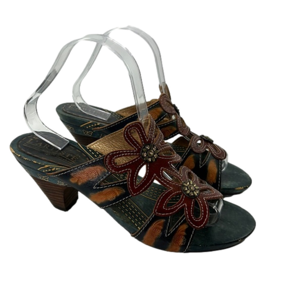SpringStep L'Artiste Open Toe Slip on heels size  40